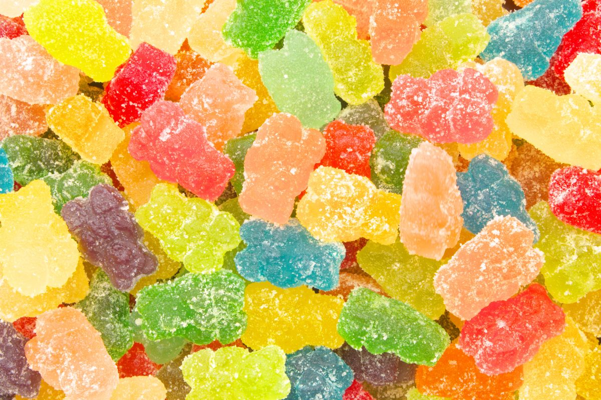 Gummy bears candies